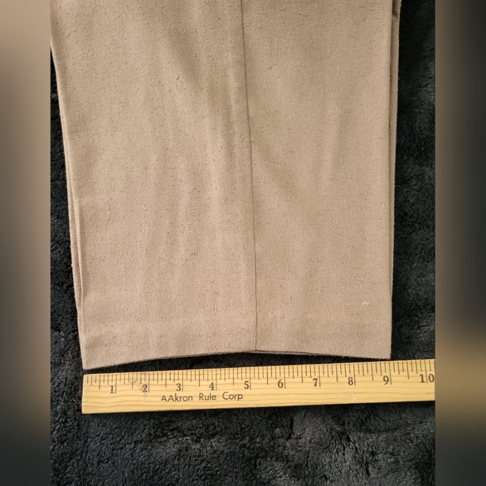 80's Pleated Silk Pants Mens 38 - Picture 8 of 10